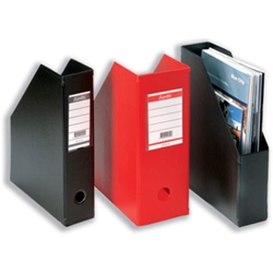 Bantex Files PVC 110mm Red A4 Ref 401309 [Pack 5]